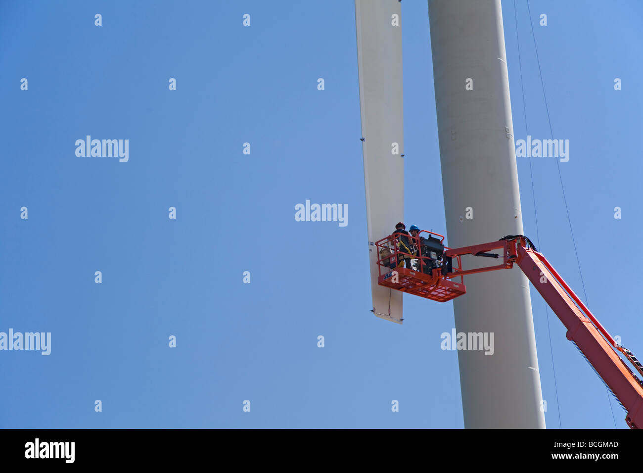 Recherche sur l'énergie éolienne au sein du National Renewable Energy Laboratory's Wind Technology Center Banque D'Images