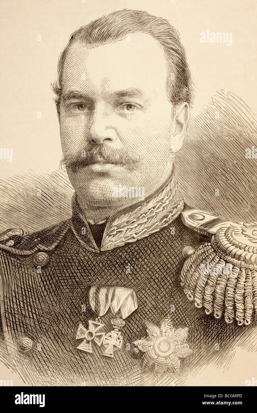 Alexandre III de Russie, 1845 - 1894. Empereur de Russie. Banque D'Images