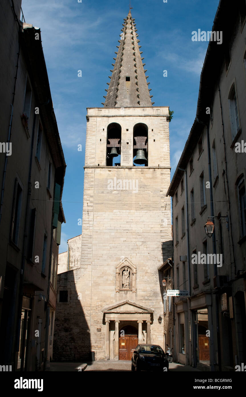 Église de Bagnols sur Cèze Languedoc France Banque D'Images