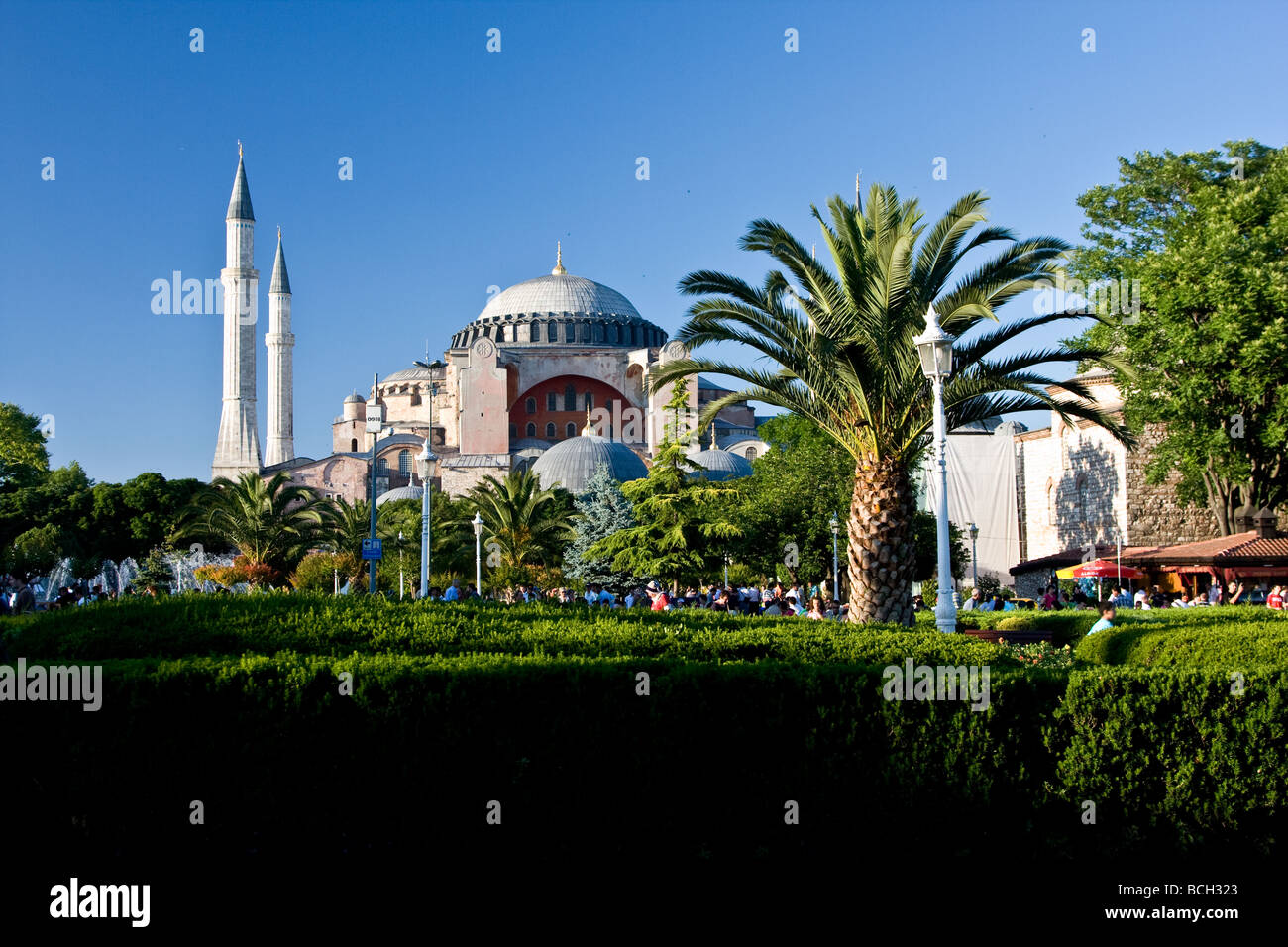 La mosquée Sainte Sophie, Istanbul Banque D'Images