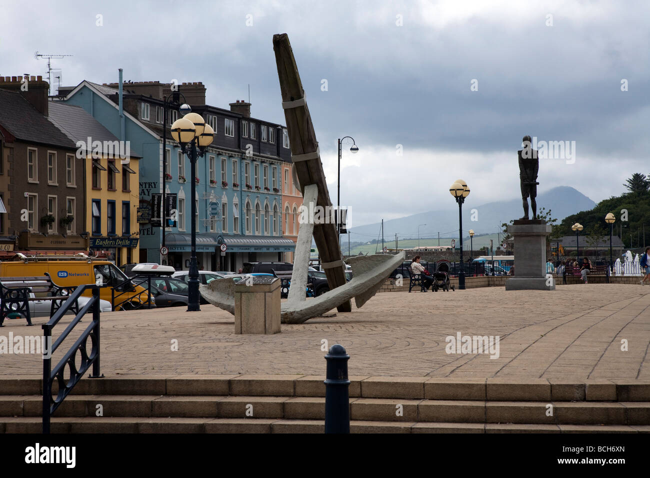 Wolfe Tone Square Bantry West Cork Irlande Banque D'Images