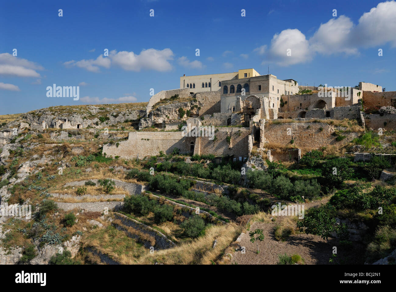 Monte Sant' Angelo Puglia Italie Région de Gargano Abbaye Santa Maria