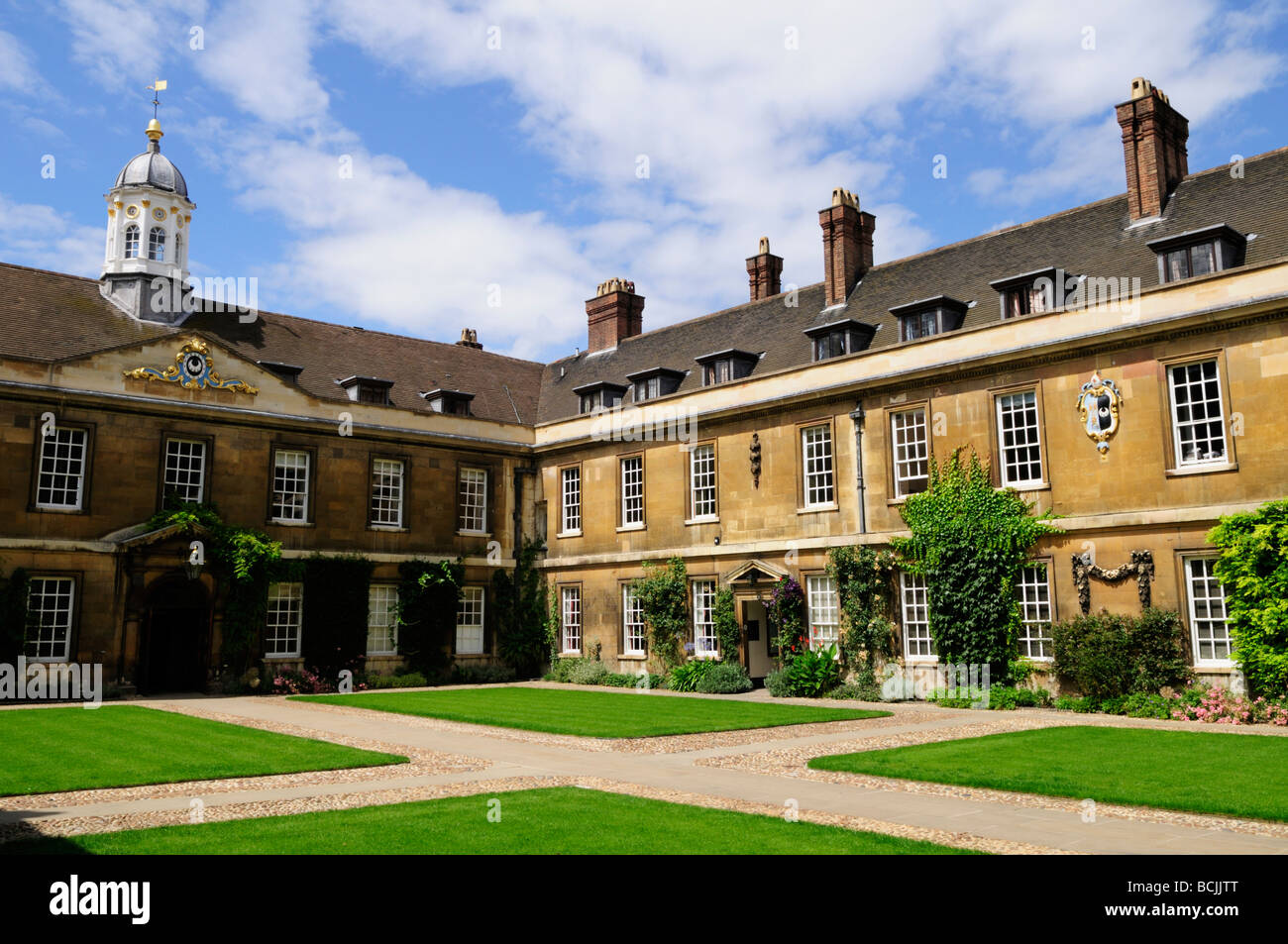 Trinity Hall College Cambridge Angleterre Uk Banque D'Images