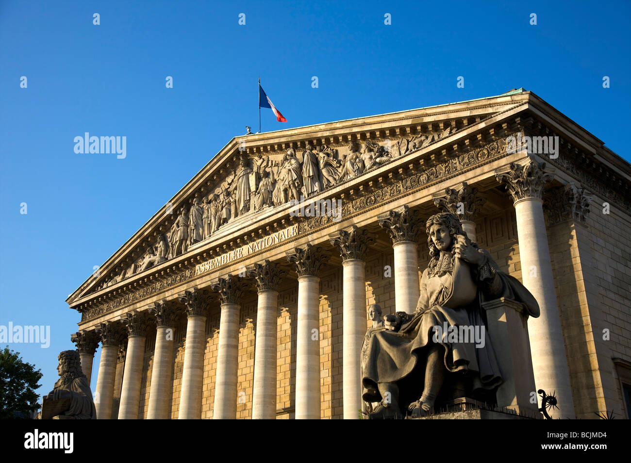 Assemblée nationale, Paris, France Banque D'Images