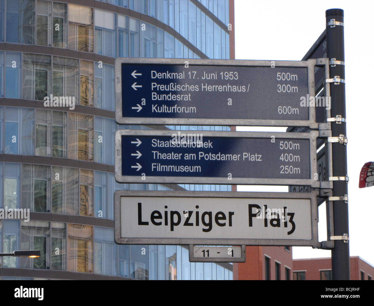 Allemagne Berlin lieu d'intérêts peut 09 Banque D'Images