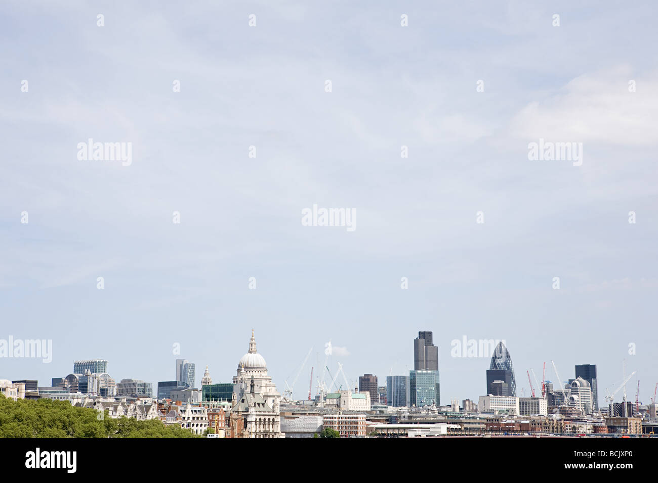 Skyline de Londres Banque D'Images