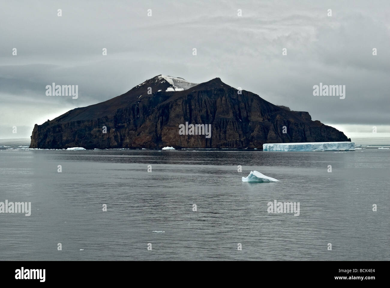 L'antarctique Péninsule Antarctique Antarctic Sound plug volcanique isolée mer de Weddell Banque D'Images
