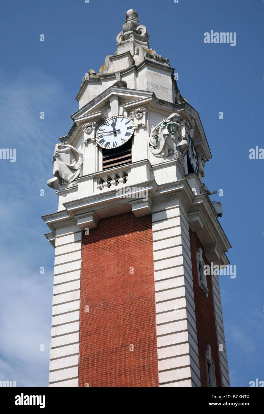 Hôtel de ville de Lambeth, Brixton, dans le sud de Londres Banque D'Images