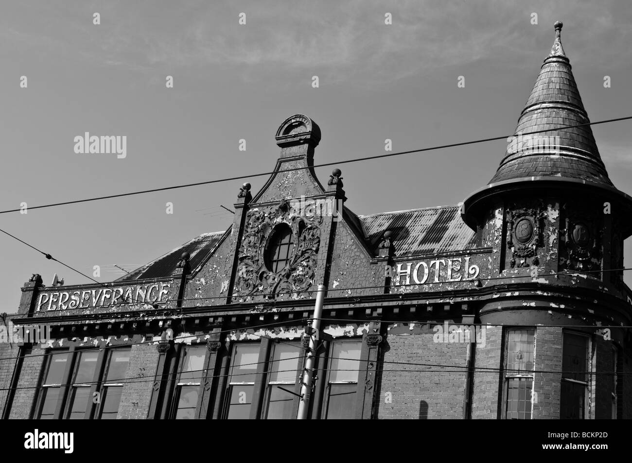 Persévérance Voir Brunswick Street Fitzroy Melbourne Australie Victoria Banque D'Images