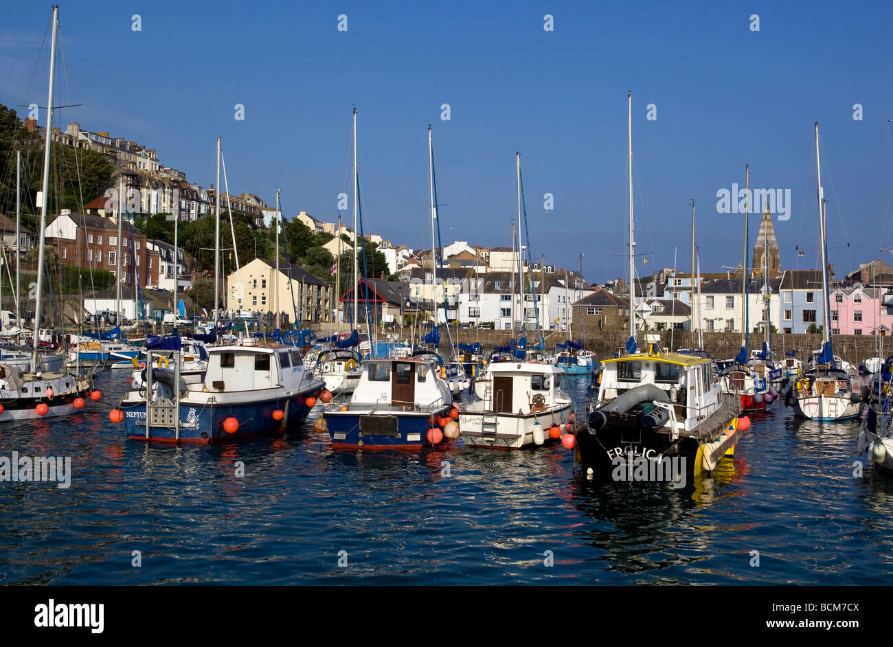 Le port de plaisance ou d'Ilfracombe Banque D'Images