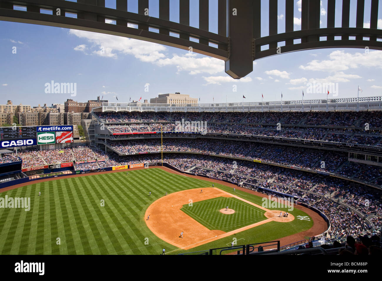 Yankee Stadium (Nouveau), le Bronx, New York City, USA Banque D'Images