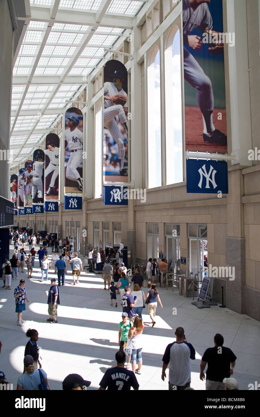 Yankee Stadium (Nouveau), le Bronx, New York City, USA Banque D'Images