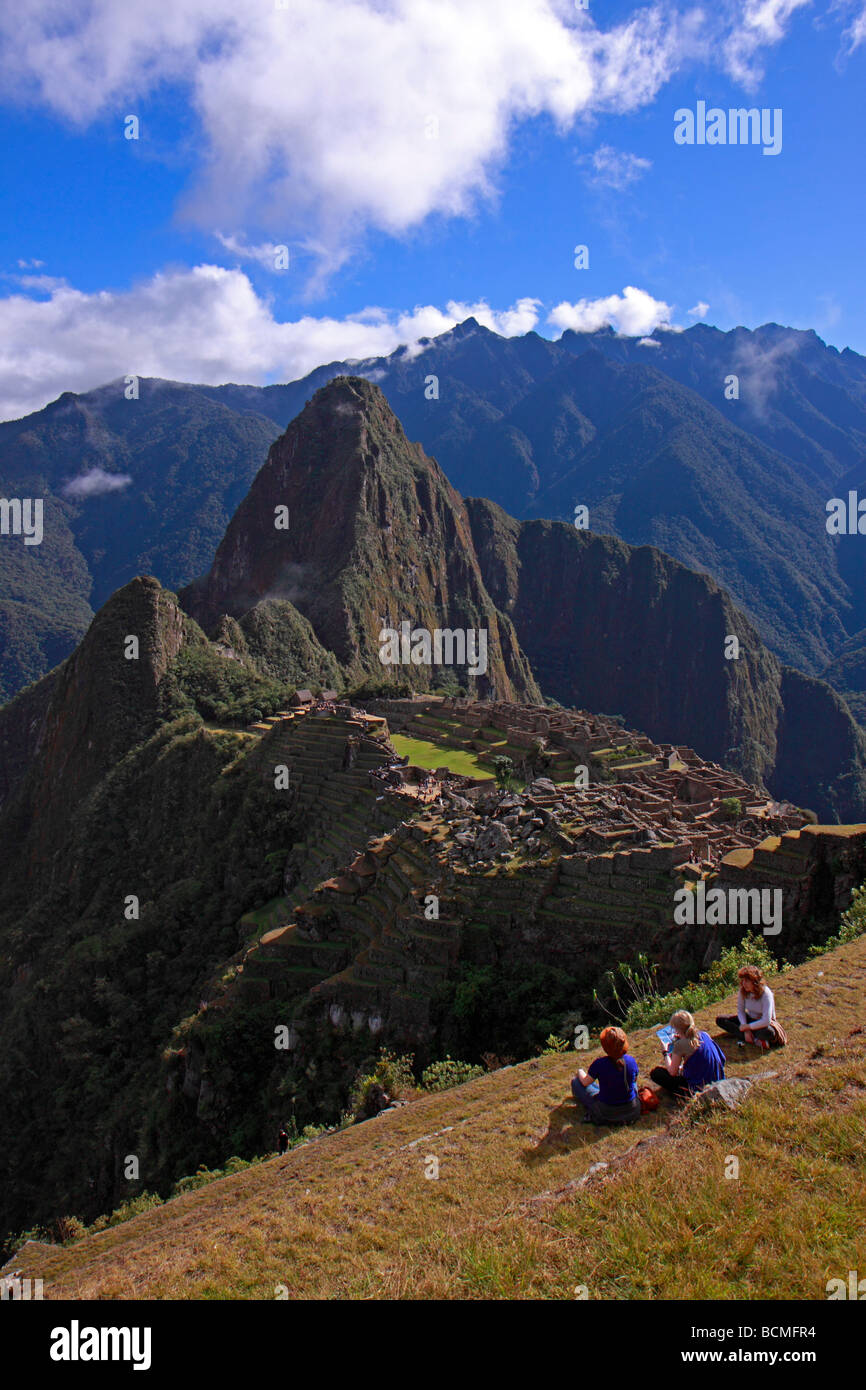 Machu Picchu, Cusco, Pérou Banque D'Images