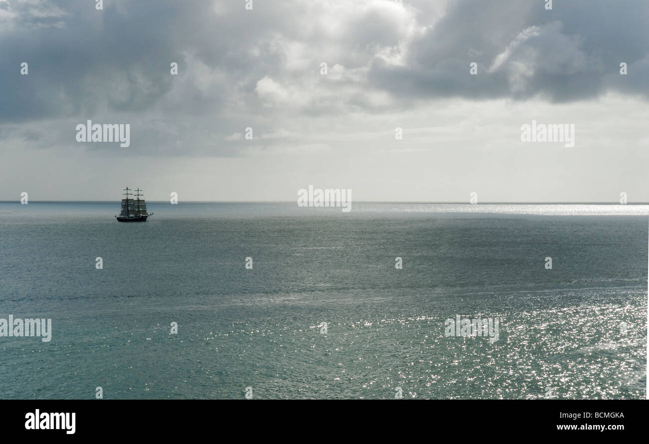 Course des grands voiliers 2008 Falmouth Banque D'Images