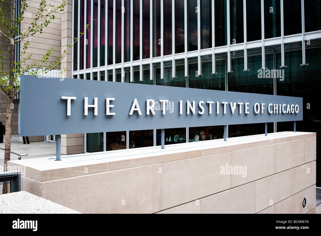 Chicago art institute modern wing Banque de photographies et d’images à