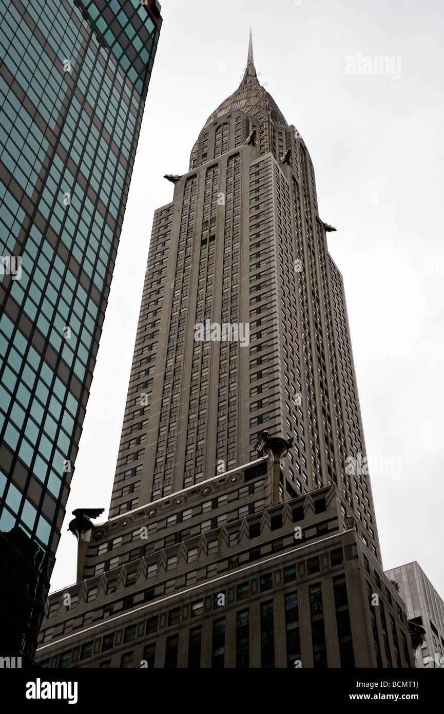 Chrysler building à new york Banque D'Images