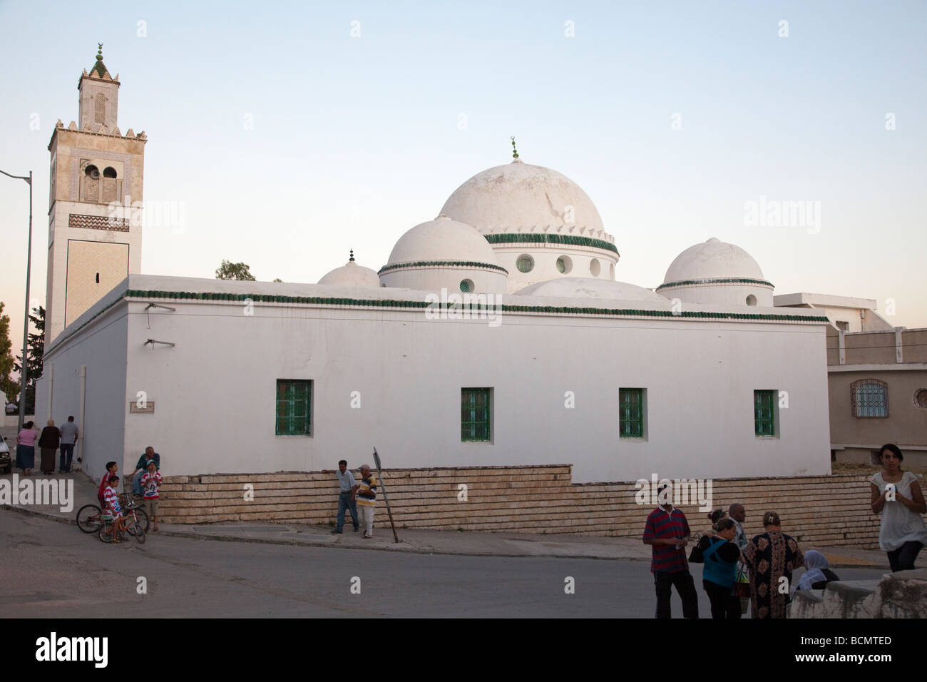 Mosquée dans Le Kef, la capitale officieuse de l'ouest de la Tunisie. Banque D'Images