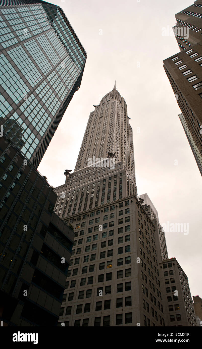 Chrysler building à new york Banque D'Images