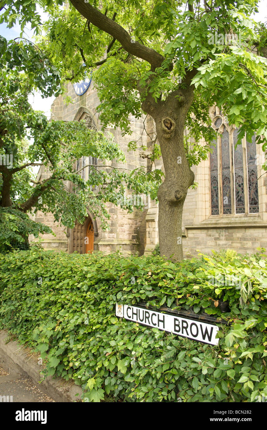 Église St Laurences, Chorley, Lancashire, uk Banque D'Images