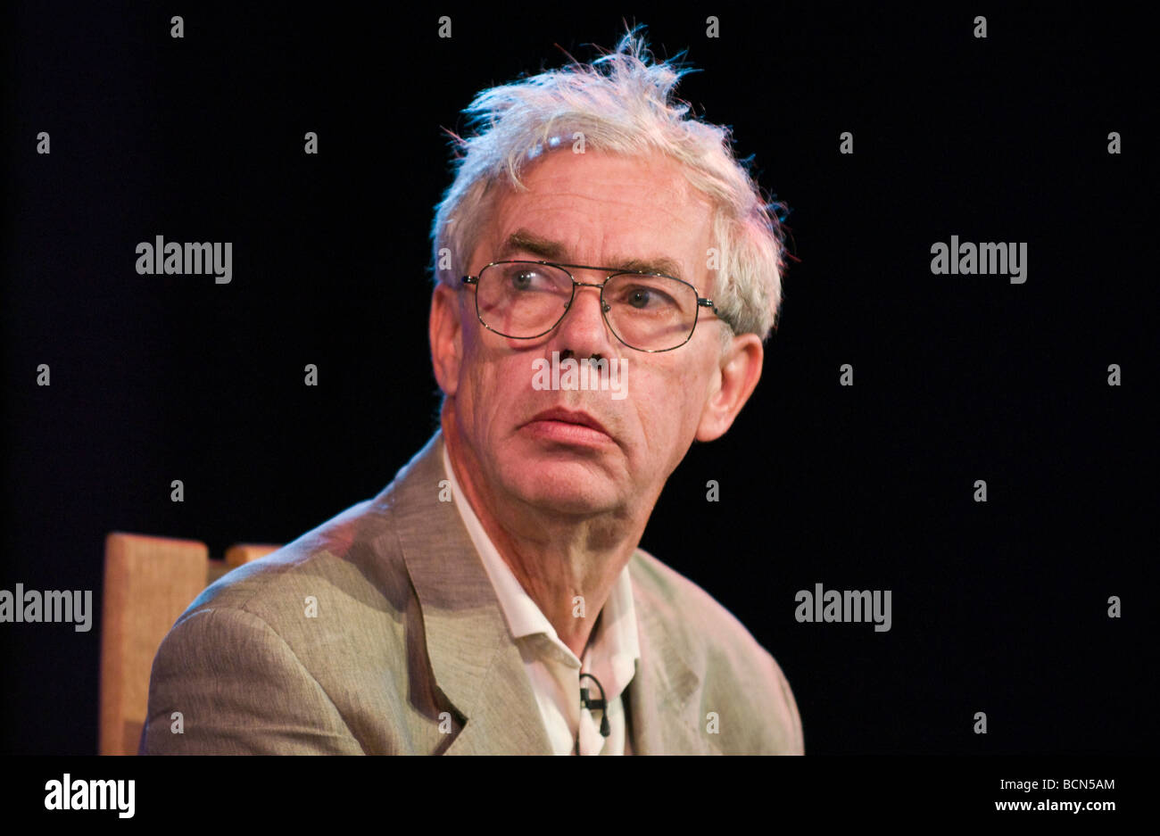 L'économiste John Kay photographié à Hay Festival 2009 Banque D'Images