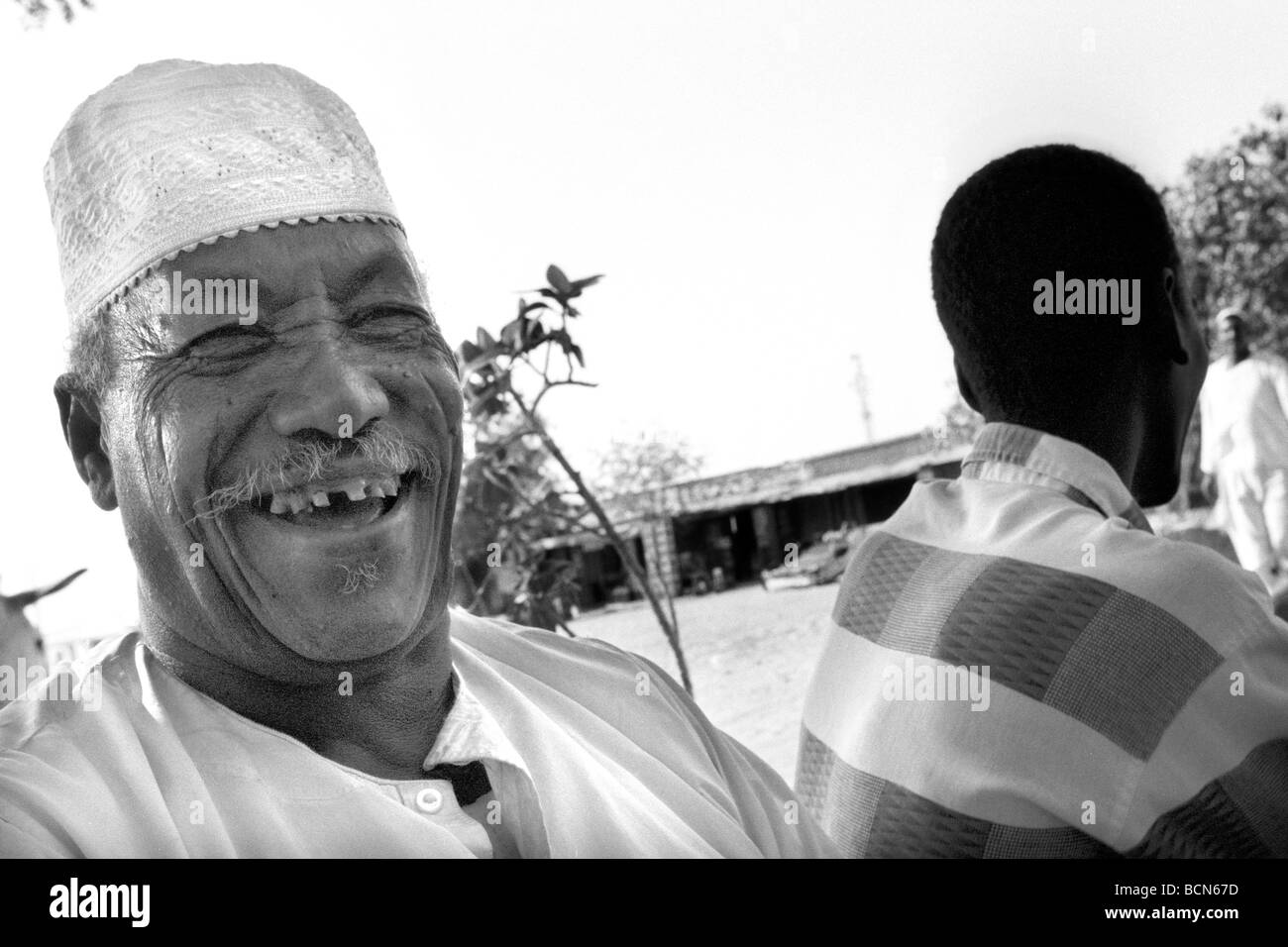 Nubie soudan personnes Nubian village Banque D'Images