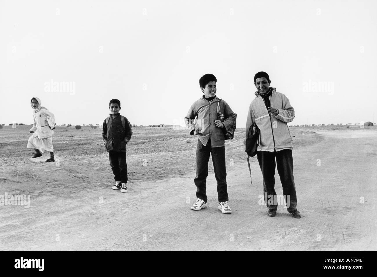 Tunisie ben guerdane Banque D'Images