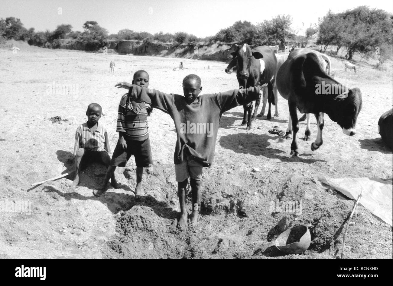 Le kordofan sud des monts Nuba du Soudan Banque D'Images