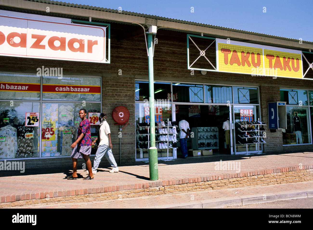 Marché botswana kasane Banque D'Images