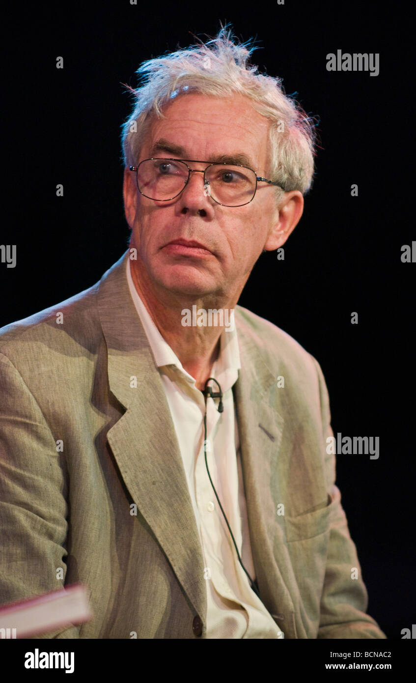 L'économiste John Kay photographié à Hay Festival 2009 Banque D'Images