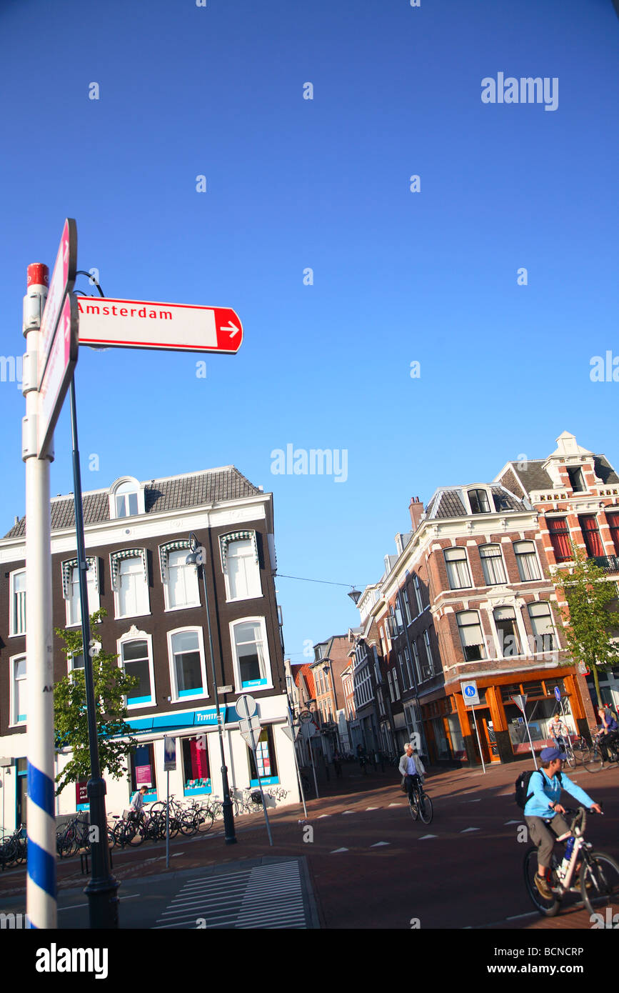 Haarlem Noord Hollande du Nord, Pays-Bas. L'été Banque D'Images