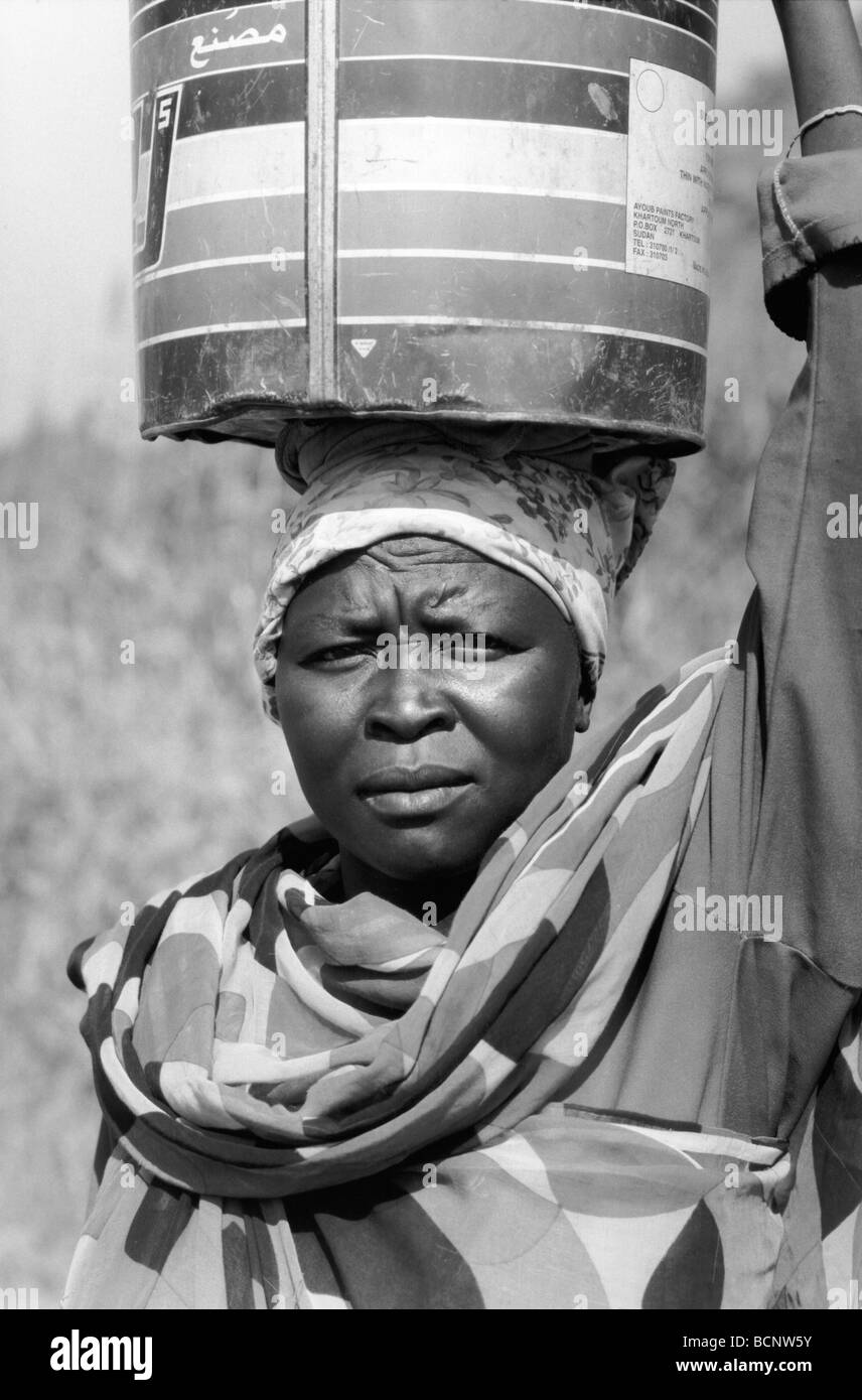 Le kordofan sud des monts Nuba du Soudan Banque D'Images