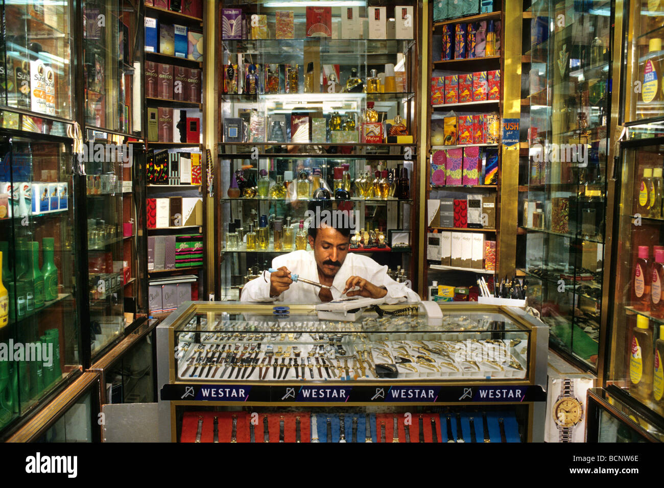 Yemen Ta'izz shop Banque D'Images