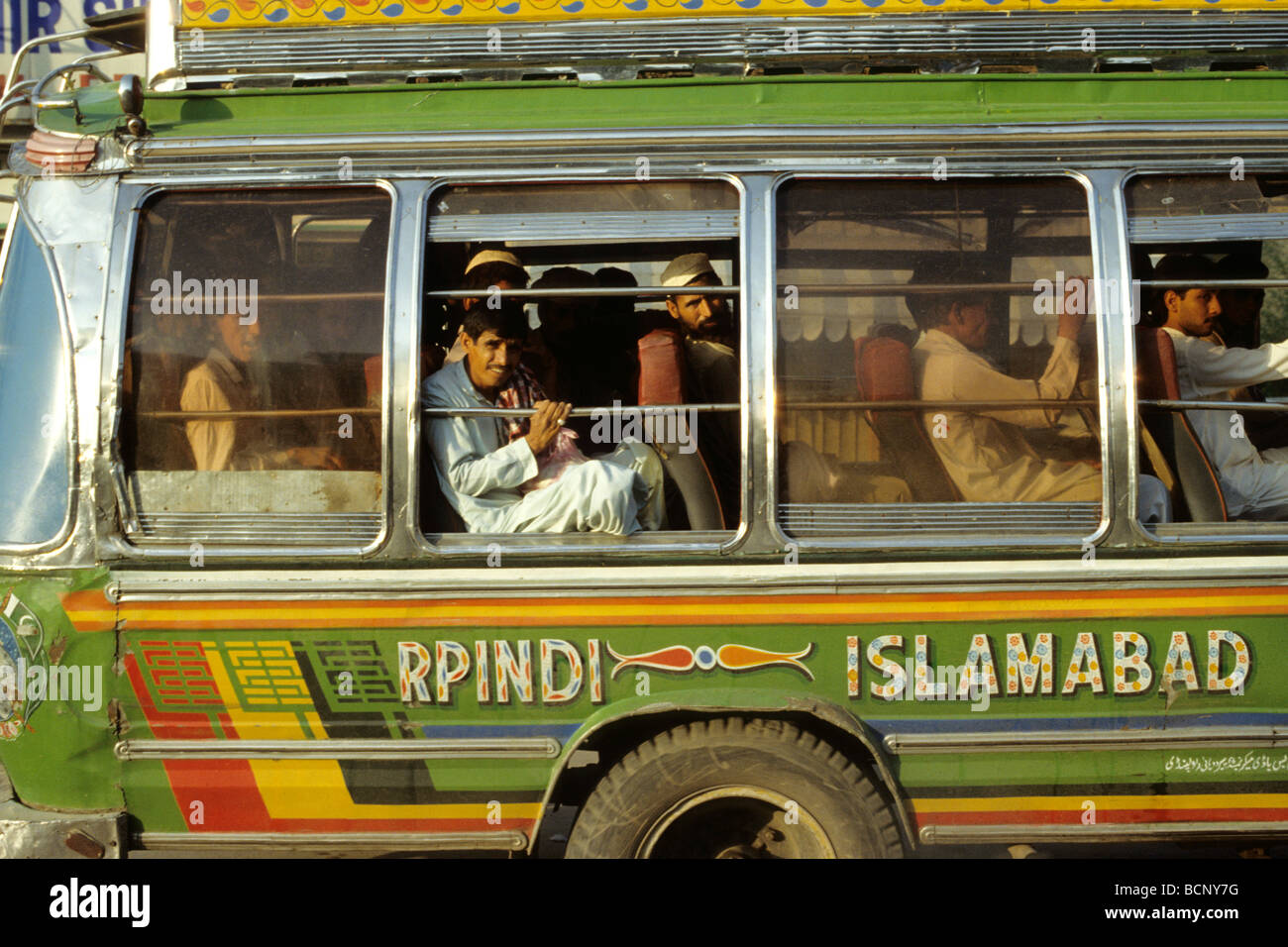 Transport de Rawalpindi au Pakistan Banque D'Images