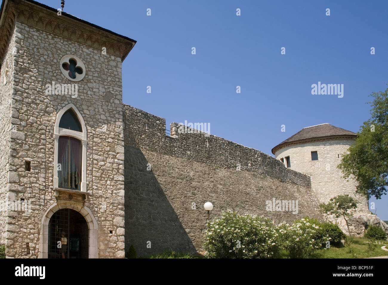 Croatie Rijeka Trsat castle Banque D'Images