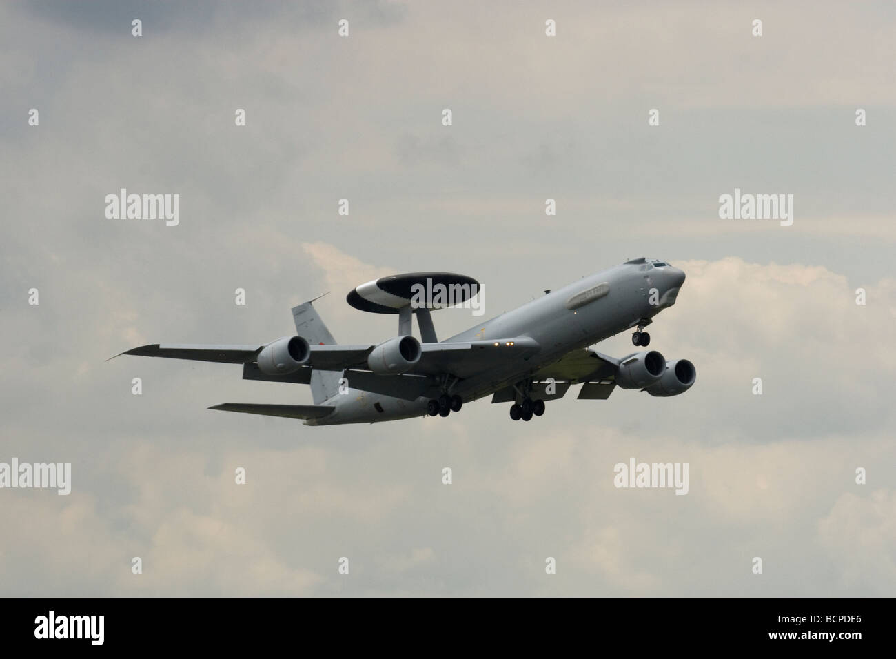 Salon du Bourget 2009 L'armée de l'air Surveillance Radar Landing Banque D'Images