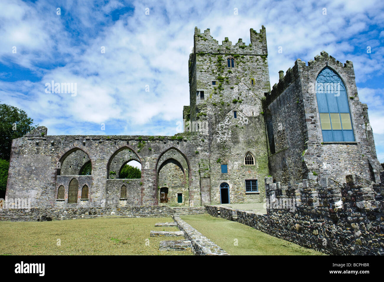 Abbaye de Tintern, comté de Wexford Banque D'Images