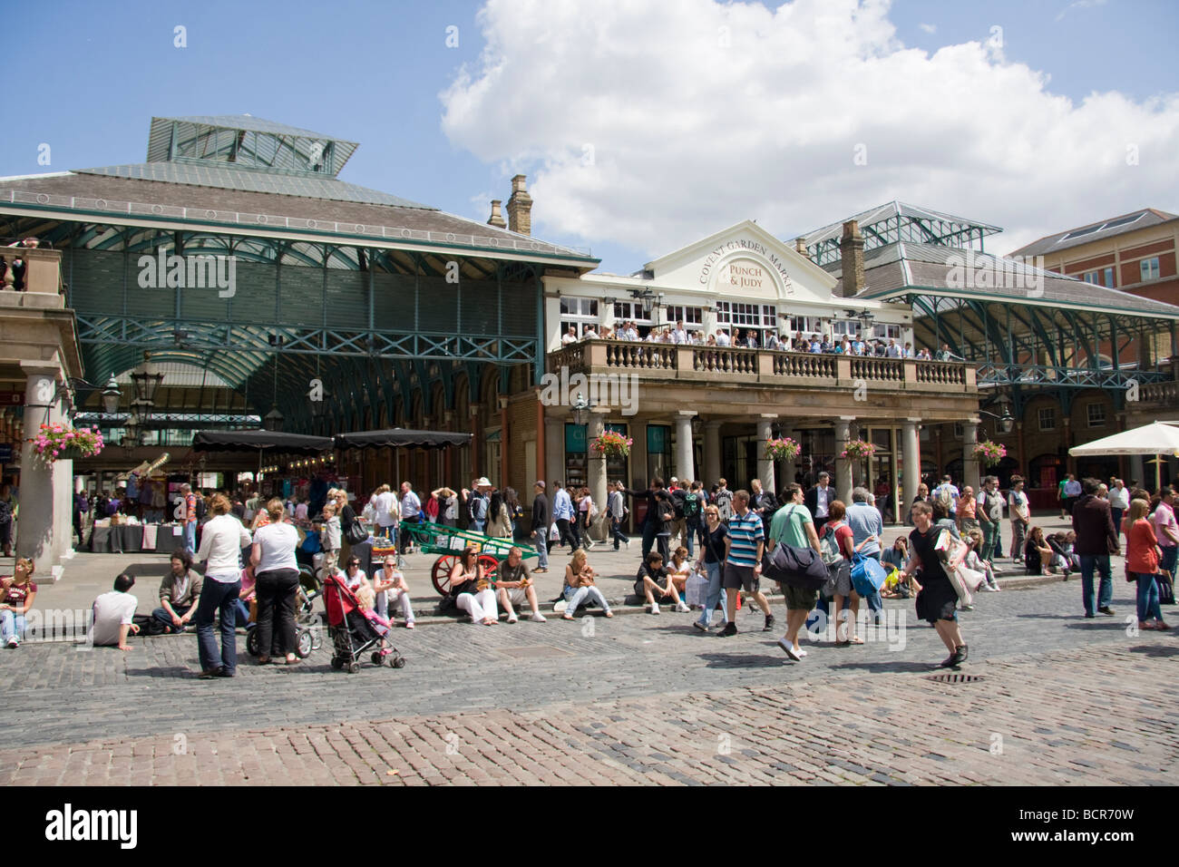 Marché couvert de Covent Garden London England Banque D'Images