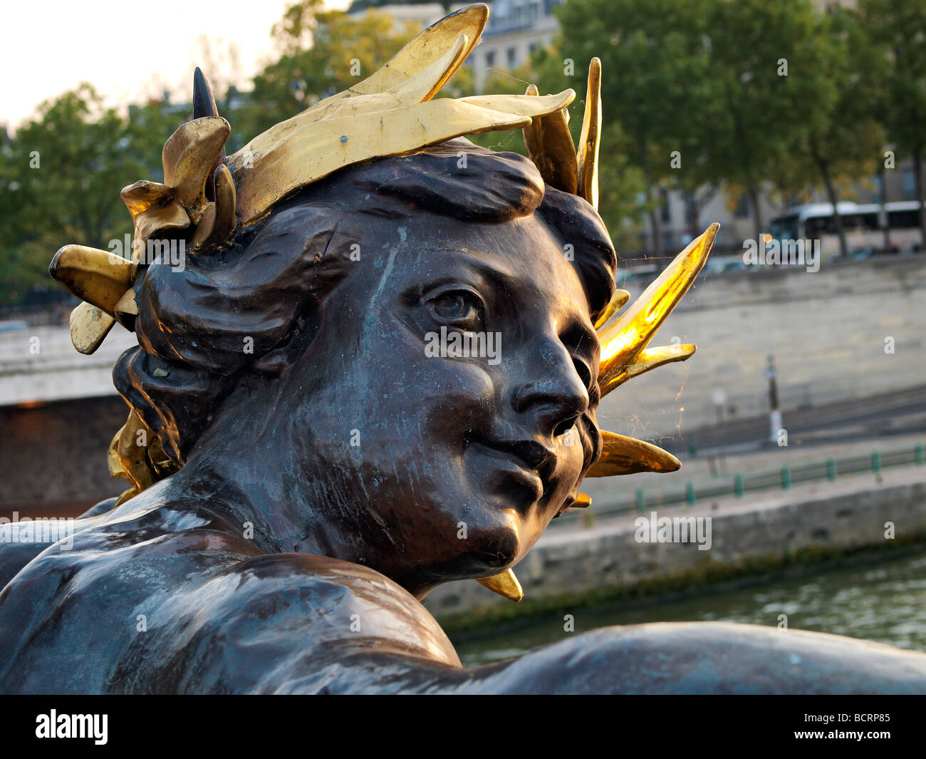 Pont Alexandre III, Paris, France. Banque D'Images