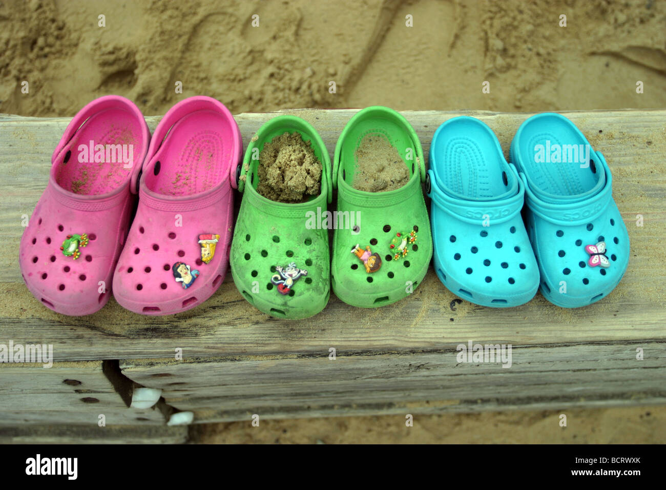 crocs verte