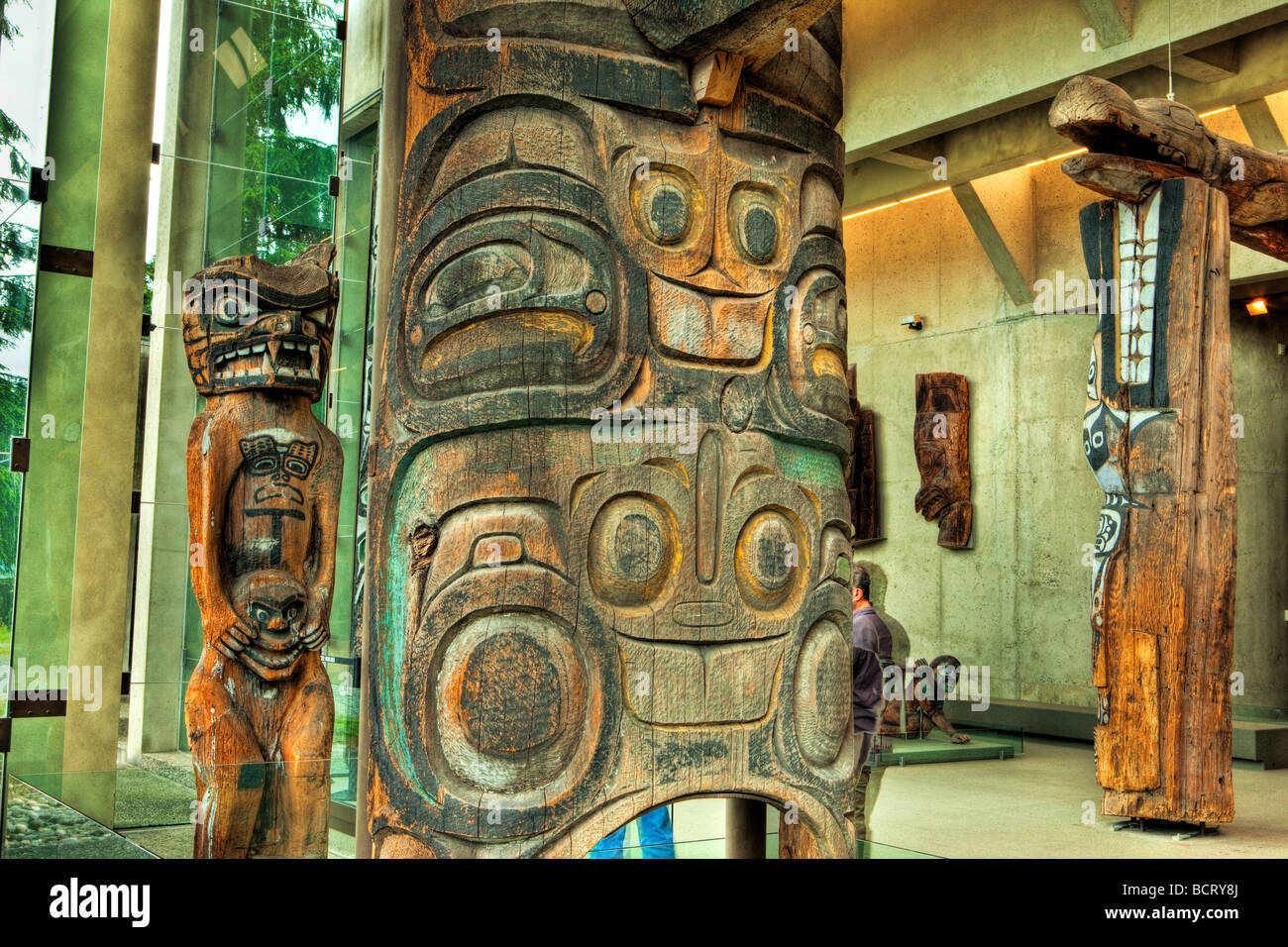 Museum of Anthropology Vancouver British Columbia Canada Banque D'Images