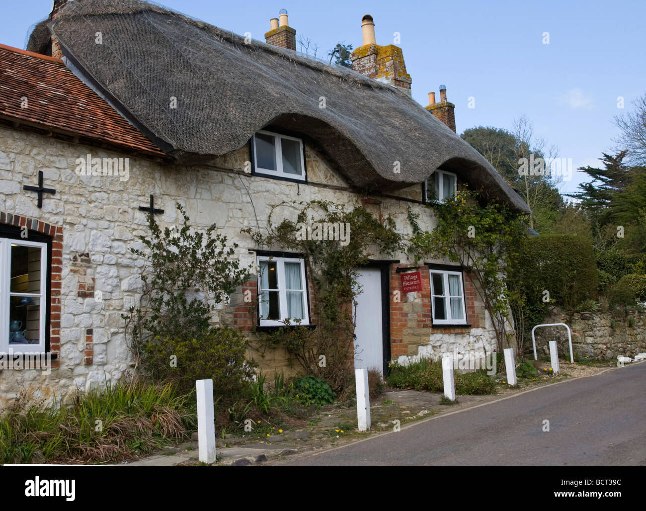 La Localité, Musée du Village, à l'île de Wight, Royaume-Uni Banque D'Images