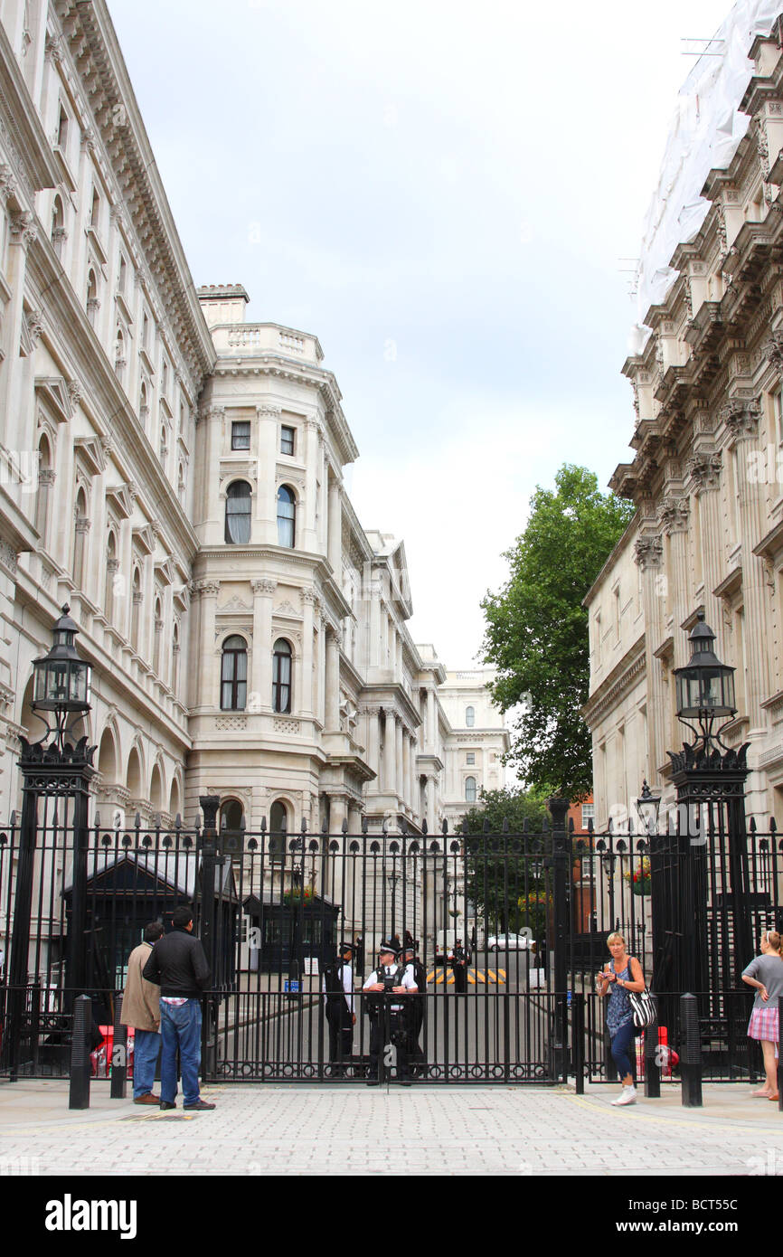 Downing Street, Westminster, Londres, Angleterre, Royaume-Uni Banque D'Images