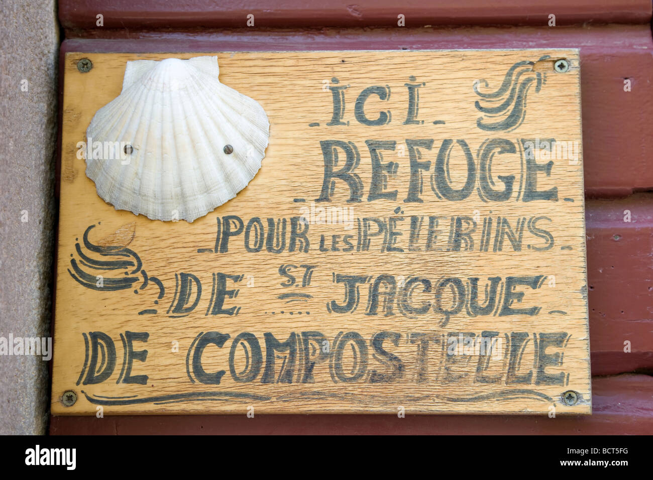 Prix signer St Jean Pied de Port Pays Basque Pyrenees Atlantiques Aquitaine France Banque D'Images