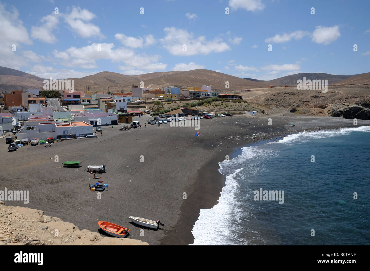 Village de pêcheurs Ajuy. Île des Canaries Fuerteventura, Espagne Banque D'Images