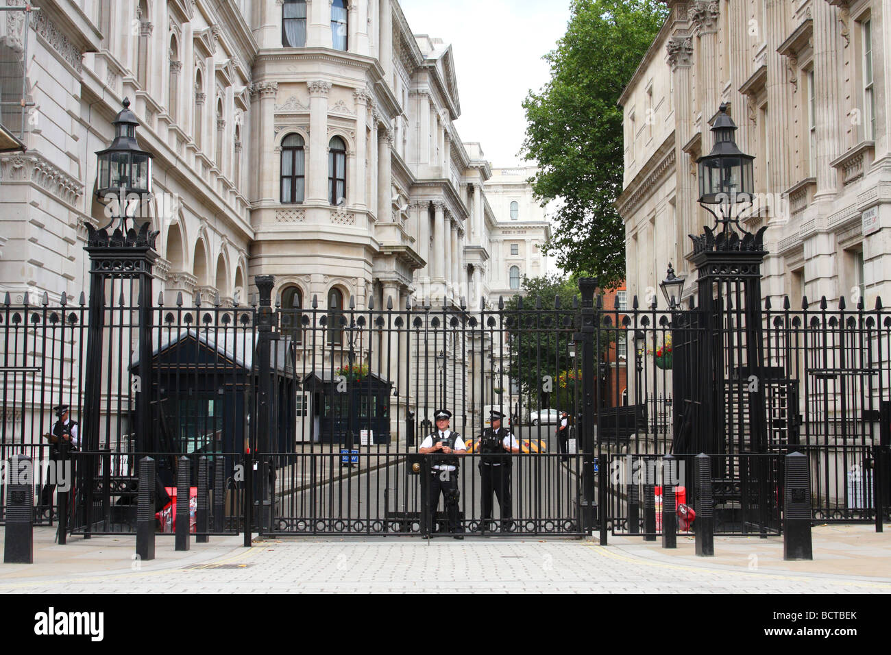 Downing Street, Westminster, Londres, Angleterre, Royaume-Uni Banque D'Images