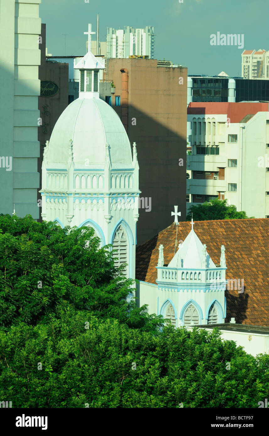 Église Saint-Joseph près de Bugis Junction, NAS de Singapour Banque D'Images