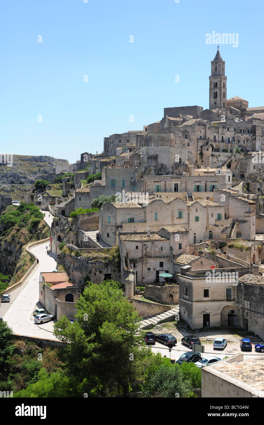 Europe Italie Matera dans la région Basilicate, fixés pour la Passion du Christ film Banque D'Images