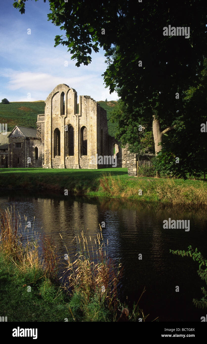 Abbaye Valle Crucis Abbaye cistercienne près de Llangollen au Pays de Galles Banque D'Images