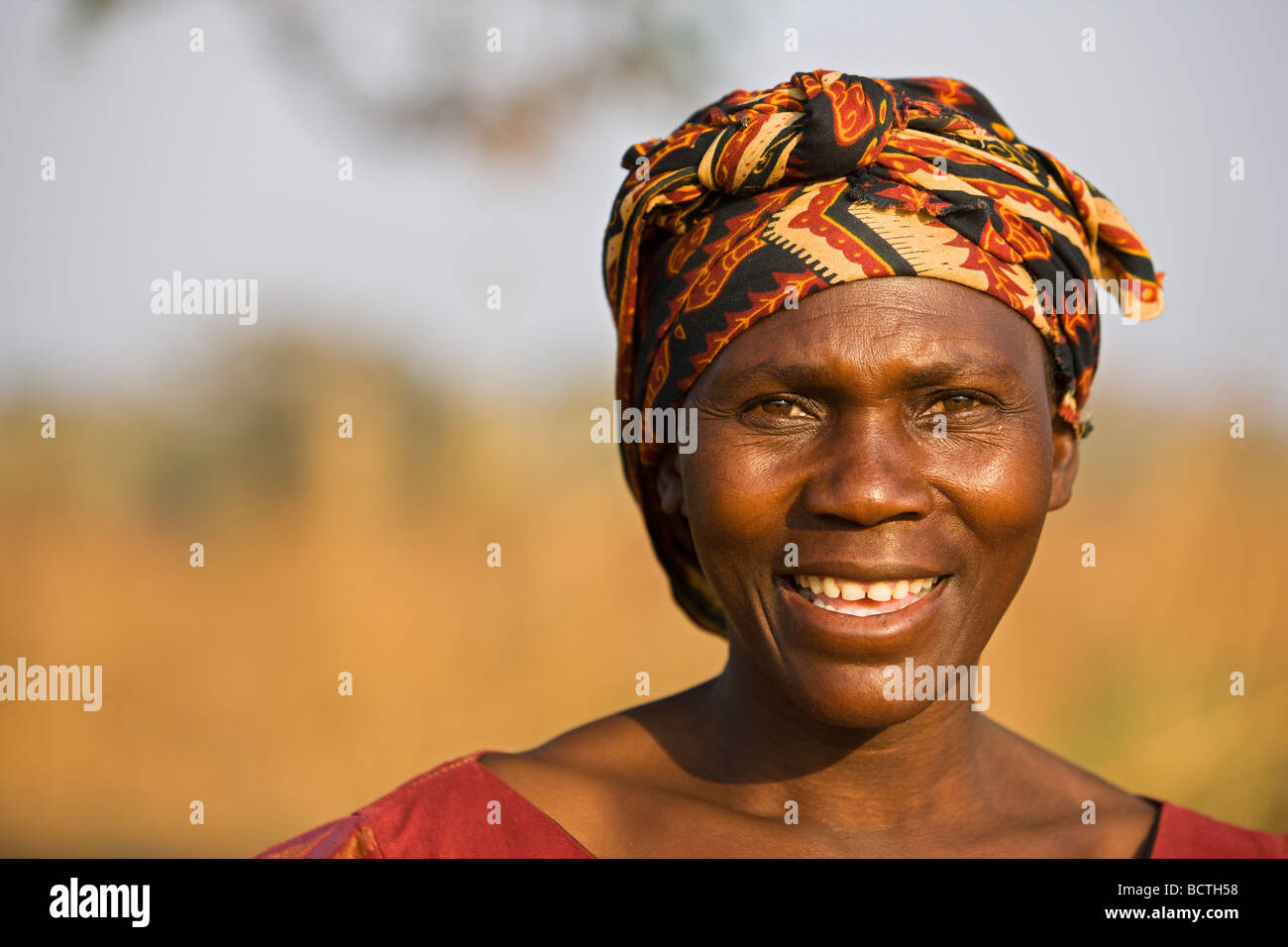 Les femmes autochtones en Zambie, Afrique Banque D'Images