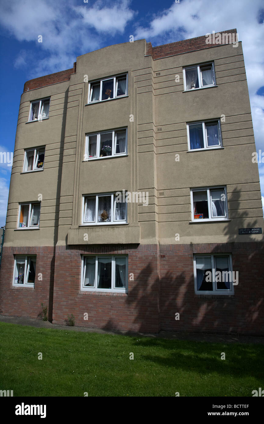 Développement du logement social dans la chambre inférieure de Dublin Pearse sandwith street ville centre-ville de Dublin République d'Irlande Banque D'Images